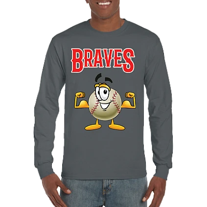 Club T-Shirt, Long Sleeve: Mr. Baseball