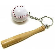 Portachiavi Baseball + Pipistrello