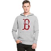 '47 Brand Red Sox Grey Headline Hoodie