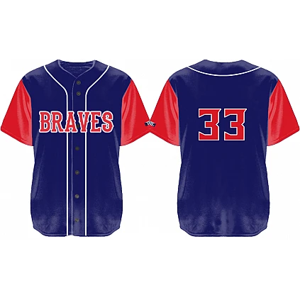 Maglia Berlin Braves, senza maniche: Maglia Flatback