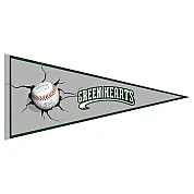 Green Hearts Pennant