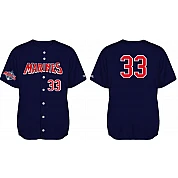 Hamburg Marines Jersey, Flatback Mesh: Navy