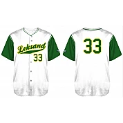 Leksand Jersey, White: Flatback Mesh