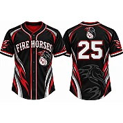Firehorses Alternate Jersey, Flatback Mesh