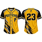 Poitevin Poitiers Alternate Jersey, Flatback Mesh