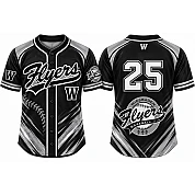 Wiesbaden Flyers Alternate Jersey, Flatback Mesh