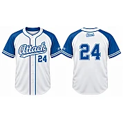 Attack Alternate Jersey, Flatback Mesh