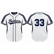 Batters Putte Alternate Jersey, Flatback Mesh