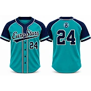 Euro Stars Alternate Jersey, Flatback Mesh