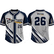Scimitars Alternate Jersey, Flatback Mesh