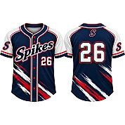 Spikes Alternate Jersey, Flatback Mesh