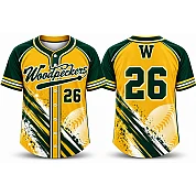 Woodpeckers Alternate Jersey, Flatback Mesh