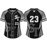 SCS Tigers Alternate Jersey, Flatback Mesh