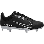 Nike Hyperdiamond Pro 4 Metaal, Dames: Zwart/Wit