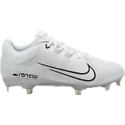 Nike Hyperdiamond 4 Pro Metaal, Dames: Wit/Zwart