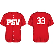 PSV Jersey, Red: Flatback Mesh