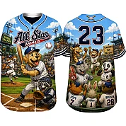  Party Jersey Mesh: Animals BB