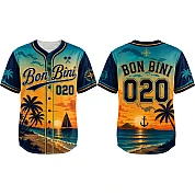  Party Jersey Mesh: Caribbean