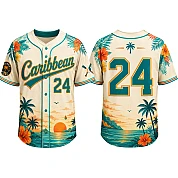  Party Jersey Mesh: Caribbean2