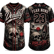  Party Jersey Mesh: Skull