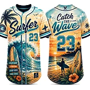  Party Jersey Mesh: Surfer