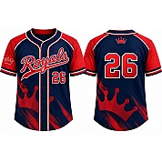 Royals Boxmeer Alternate Jersey, Flatback Mesh