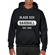 Stade Blacksox Hoodie: Black