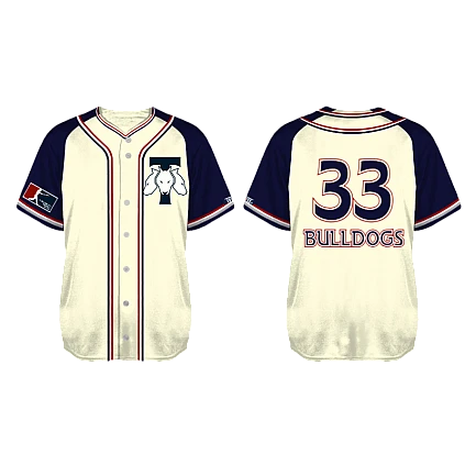 Maglia Trondheim Baseballklubb, crema: Maglia Flatback