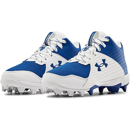 Underarmour Leadoff Mid 3023448-400: White/Royal