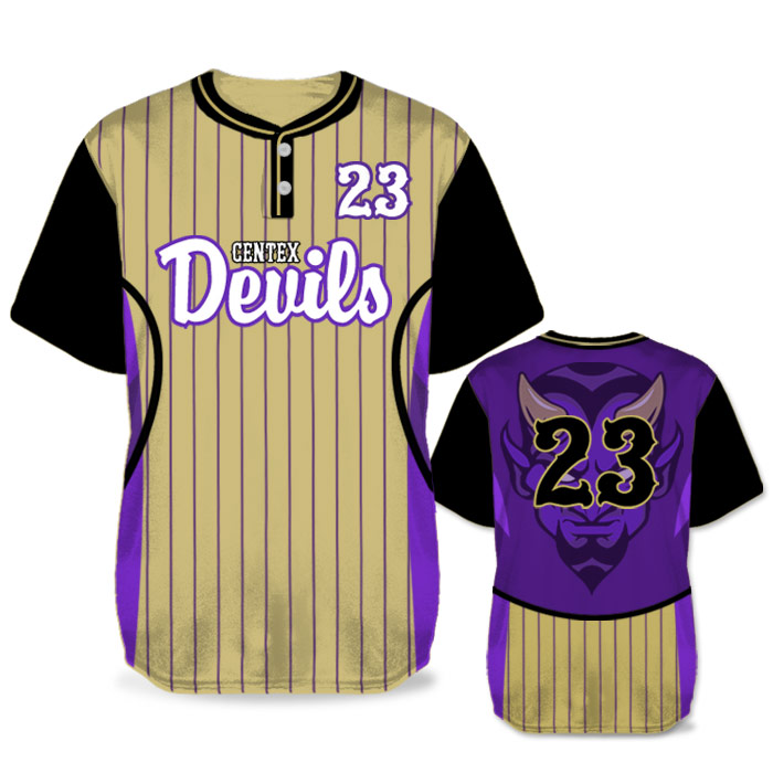 FoulLines BB Jersey SS 2-Button