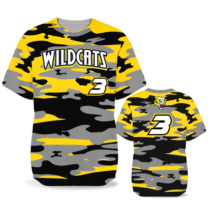 Camo Traditional BB Jersey SS Crew