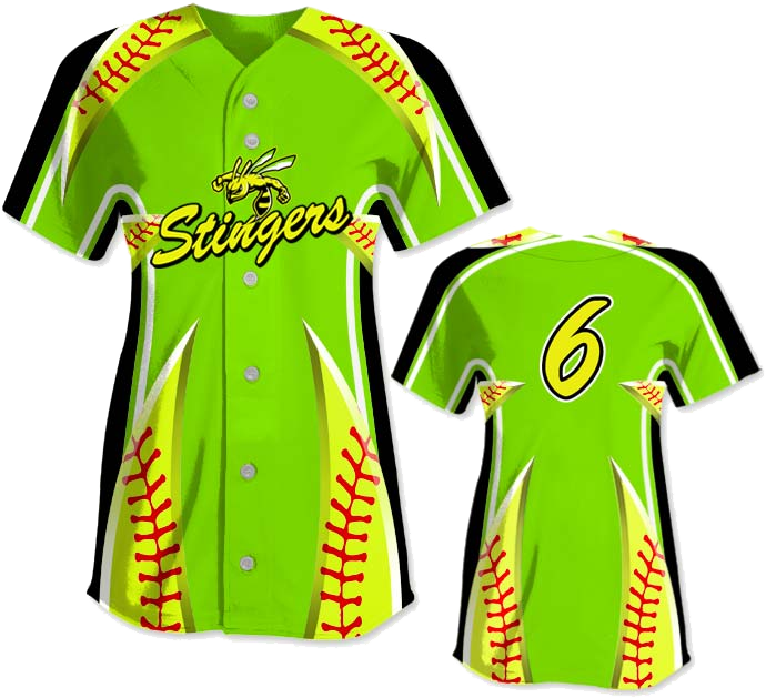 Bash Stitches FP Jersey SS Full-Button