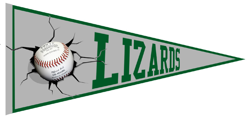 Lubeck Lizards Pennant