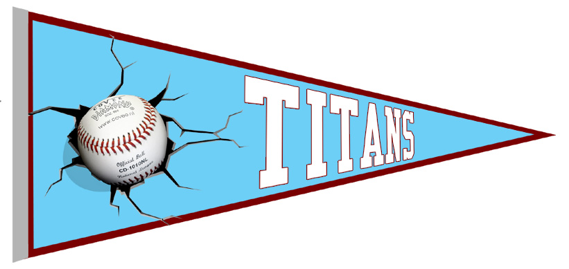 Titans FR Pennant