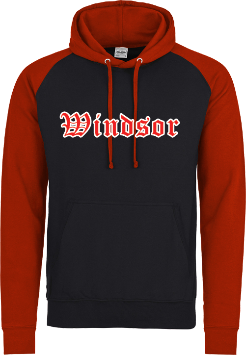 Felpa con cappuccio a contrasto Windsor Bears