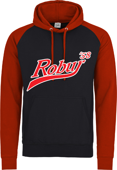 Robur 58 Felpa con cappuccio a contrasto