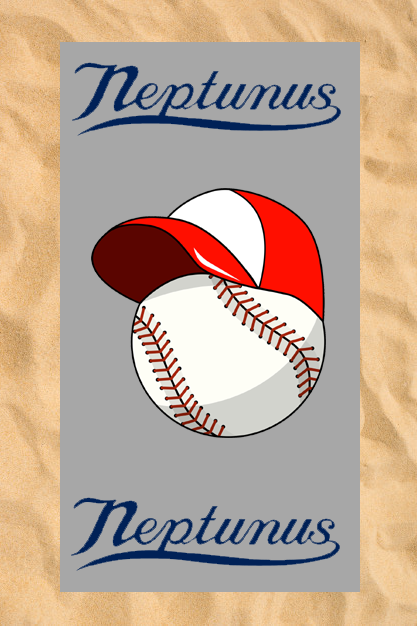 Asciugamano da spiaggia Club All-Over: Cappello