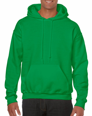 Felpa con cappuccio: verde irlandese