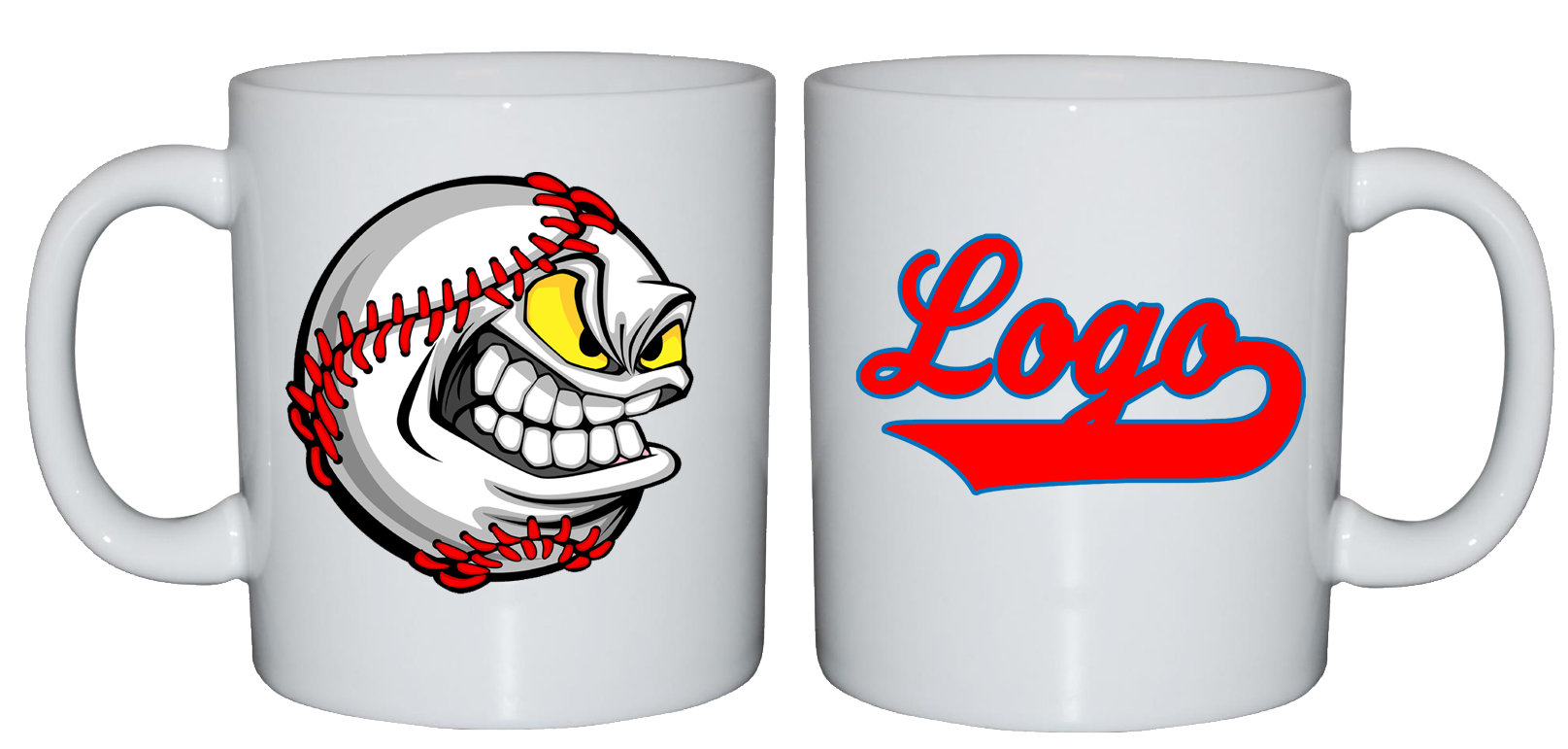Club Mug: Angry Baseball
