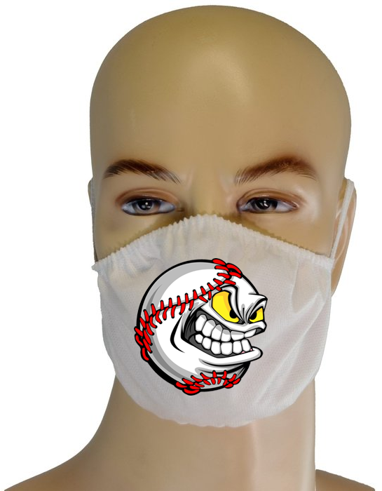 Maschera per la bocca: Baseball arrabbiato