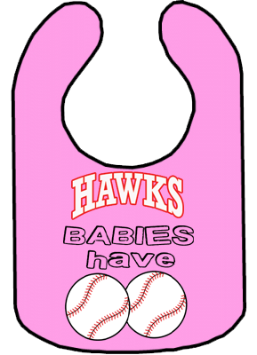 Club Baby Bib: Balls