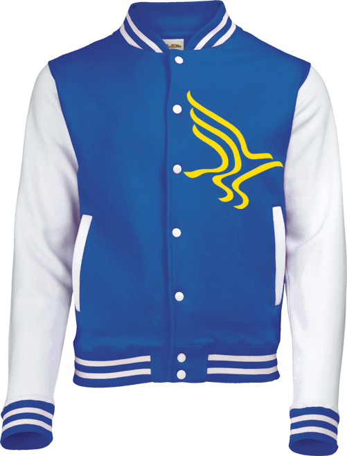 Giacca Varsity Blue Birds
