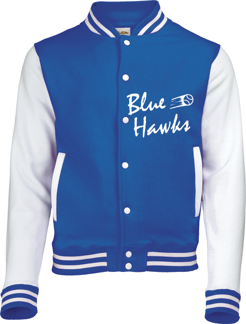 Blue Hawks Varsity Jacket