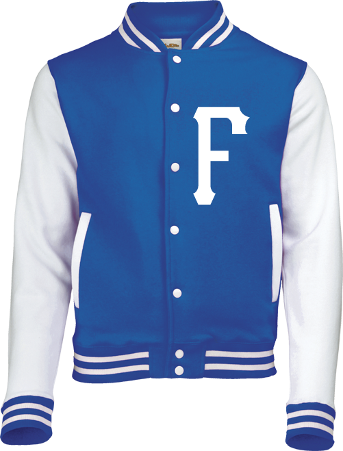 Giacca Varsity con bandiere