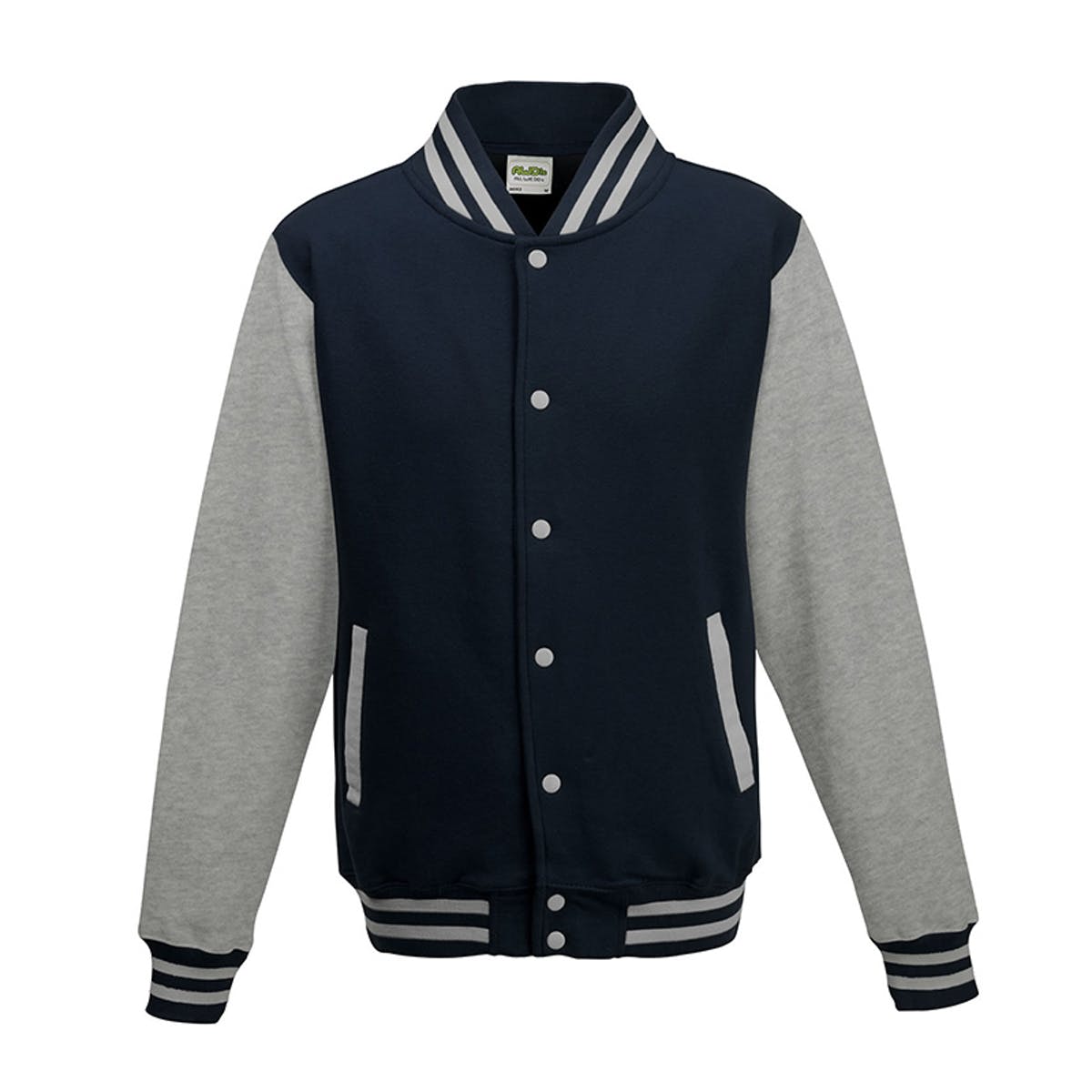 Giacca Varsity Oxford Navy/Grigio Ermetico