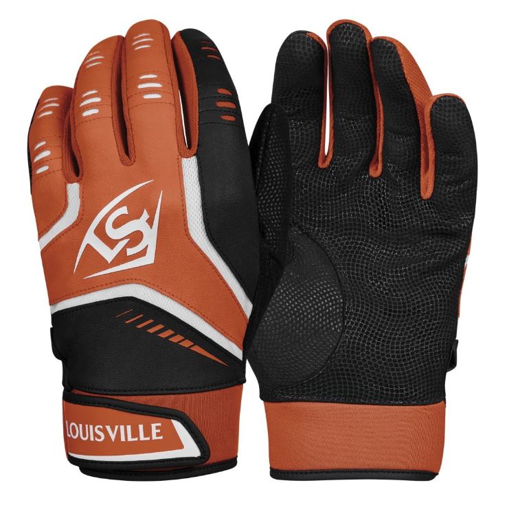 Louisville Slugger Omaha Batting gloves, Orange