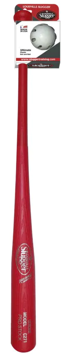 Louisville Slugger C271 Plastic Bat: Pink