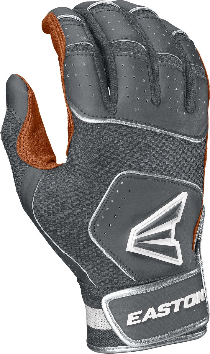 Easton Walk Off NX Batting Gloves Caramel/Grey
