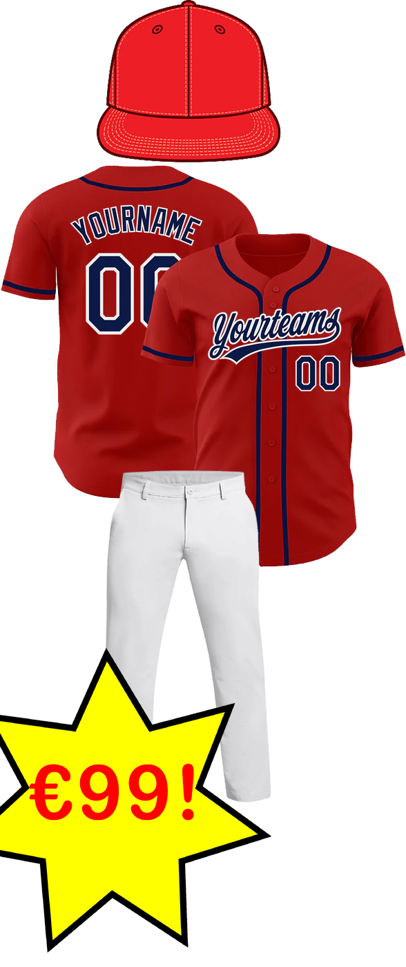 Jersey + Pants + Embroidered cap for €99