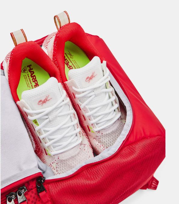 Underarmour Utility Print Batpack Red